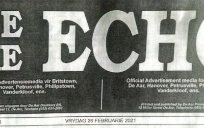 De Aar Echo February 2021